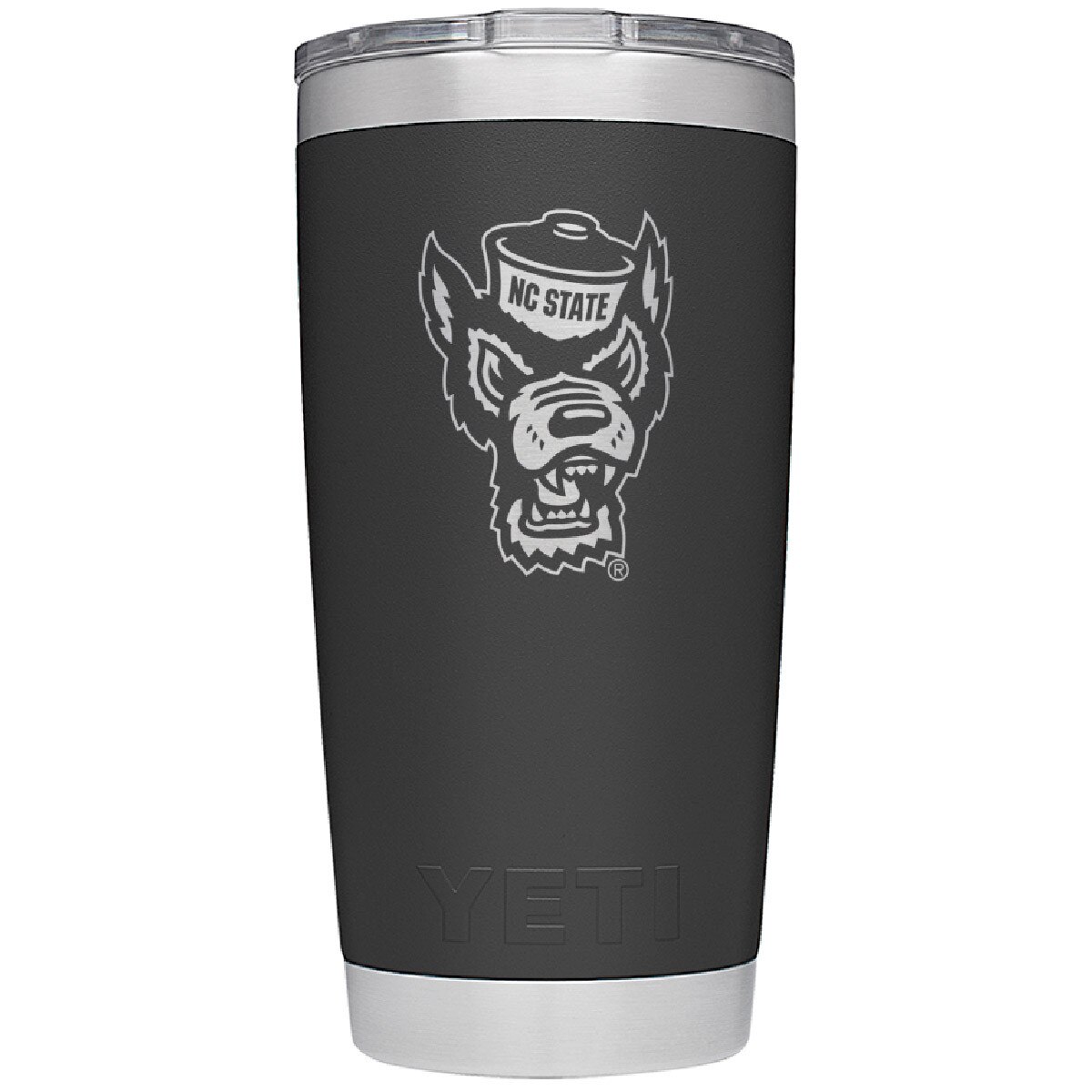 Yeti Rambler 20oz Tumbler Black wit